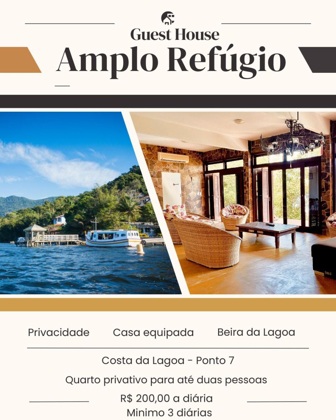 Amplo Refugio - Diarias E - Beira Da Lagoa * Florianópolis